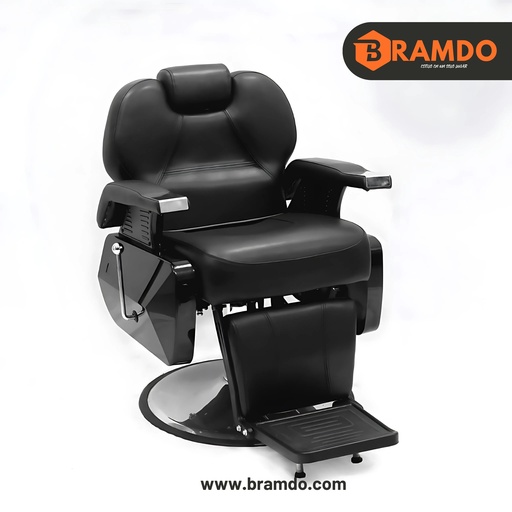 Sillón Barbero Harley Negro